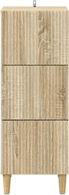 vidaXL Ντουλάπι με Συρτάρια Sonoma Δρυς 33 x 34,5 x 90 εκ