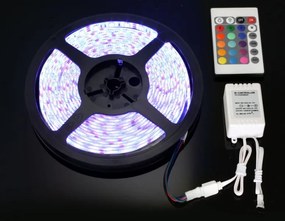 Πολύχρωμη ταινία LED 5 μέτρων RGB με τηλεχειριστήριο 8104 OEM