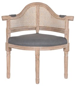 Καρέκλα Τραπεζαρίας DKD Home Decor Σκούρο γκρίζο 67 x 51 x 85 cm 79 x 53 x 85 cm