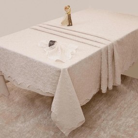 Σουπλά Σετ 4τμχ. 2331 Ivory Anna Riska 32x45cm Βαμβάκι-Πολυέστερ