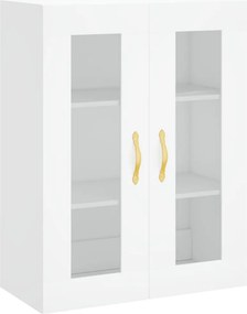 vidaXL Ντουλάπι Λευκό 69,5x34x180 εκ. από Επεξεργασμένο Ξύλο