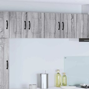 vidaXL Πάνελ πλυντηρίου πιάτων Kalmar 2 pcs Γκρίζο Σονομα