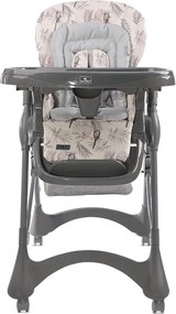 BABY HIGH CHAIR BELLISSIMO GREY PARROTS PU LEATHER