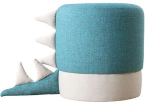 Σκαμπό Παιδικό Moouv 209FLF1329 Φ37x38cm Blue-White