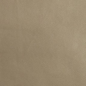 Υποπόδιο Καπουτσίνο 60x60x36 εκ. από Συνθετικό Δέρμα - Καφέ