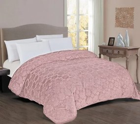 Κουβερτοπάπλωμα Fur-Sherpa Μονό 160x220εκ. English Rose DimCol