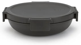 Brabantia 1006299 Δοχείο Φαγητού Πλαστικό Make&Take 1L, Dark Grey