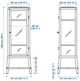 FABRIKÖR ντουλάπι βιτρίνα 504.601.22