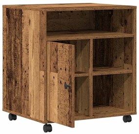 vidaXL Σταντ Εκτυπωτή Παλαιό ξύλο 60 x 50 x 67 εκ. Επεξεργασμένο ξύλο
