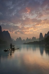 Φωτογραφία Li River Sunrise, Yan Zhang