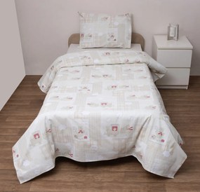 Σετ Παπλωματοθήκη Μονή 160x240 Κρις