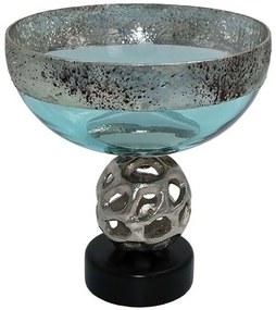 Διακοσμητικό Μπωλ 942-124-005 20cm Multi Glass
