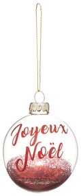 Στολίδι Χριστουγεννιάτικο (Φ7) A-S Glass Joyeux Noel 184575