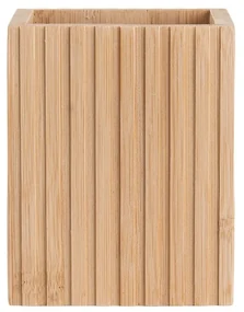 ESTIA ΘΗΚΗ ΟΔΟΝΤΟΒΟΥΡΤΣΑΣ BAMBOO ESSENTIALS ΤΕΤΡΑΓΩΝΗ 8.3x6.5x10.3cm