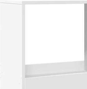 vidaXL Βιβλιοθήκη/Διαχωριστικό Χώρου Λευκό 100x33x175 εκ. Επεξ. Ξύλο