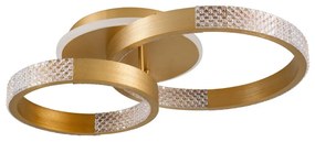 Φωτιστικό Οροφής Diamond 61113 Led 67W Φ30x40cm Gold GloboStar