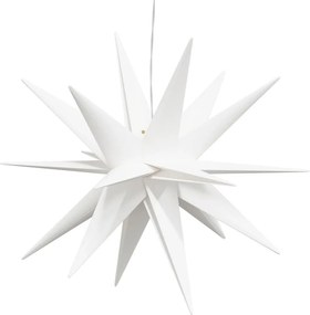 VidaXL Φωτιστικά Χριστ. με LED 3 Τεμ. Αναδιπλούμενα Λευκά