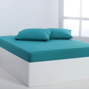 Σεντόνι Υπέρδιπλο Επίπεδο (245x267) Silk Fashion Essential Πετρόλ