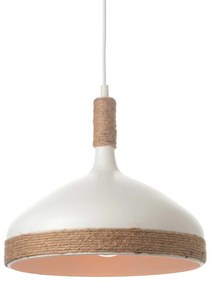 Φωτιστικό Οροφής Vintage KS182630RW White Σχοινί,Μέταλλο