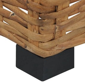 vidaXL Τραπεζάκι Σαλονιού 47 x 47 x 28 εκ. από Γνήσιο Ρατάν