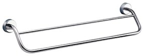 Κρεμάστρα Πετσέτας Διπλή Moderno 2262 60cm Chrome Karag Stainless Steel
