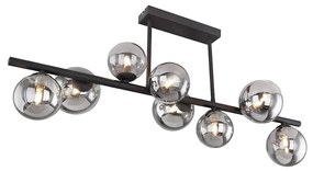 Φωτιστικό Οροφής Globo Lighting Riha 56133-9D Μαύρο