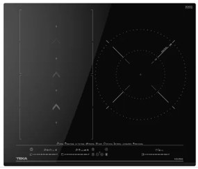 Teka IZS 67620 MST Μαύρο Επαγωγικό Πλατώ Εστιών Flex 60cm