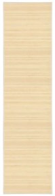 vidaXL Χαλί Φυσικό Χρώμα 80 x 300 εκ. από Μπαμπού