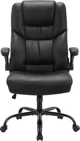 Καρέκλα γραφείου διευθυντή Stellar pu μαύρο 70x77x119 εκ.