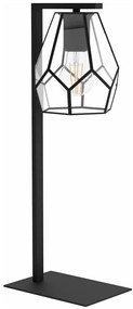 Φωτιστικό Επιτραπέζιο 43646 Mardyke 1/E27 Black-Clear Eglo Metal, Glass