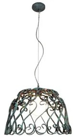 Κρεμαστό Φωτιστικό Οροφής 1xE27 Vintage Φ125cm Lewis Homelighting -77-4025-Μπρονζέ 77-4025