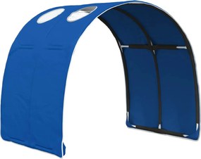 vidaXL Κρεβάτι Τούνελ 2 pcs Μπλε 211 x 67.5 x 2 εκ. Πολυεστέρας