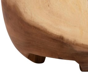 ΤΡΑΠΕΖΙ ΒΟΗΘΗΤΙΚΟ POMPU  ΜΑΣΙΦ ΞΥΛΟ SUAR Φ58x33,5Υεκ.