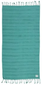 Πετσέτα Θαλάσσης Expression 23 Turqoise Nef-Nef Homeware Θαλάσσης 80x160cm 100% Βαμβάκι