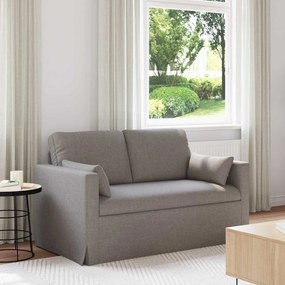 vidaXL Καναπές Taupe 139 x 78 x 80 εκ ύφασμα