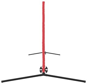 vidaXL Δίχτυ Τένις Μαύρο και κόκκινο 494.5 x 90 x 87 εκ. Πολυεστέρας