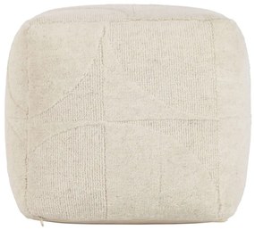 Υποπόδια Home ESPRIT Μπεζ Boho 45 x 45 x 45 cm