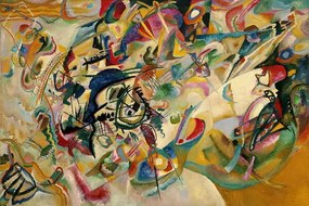 Kandinsky, Wassily - Αναπαραγωγή Composition No. 7, 1913, (40 x 26.7 cm)
