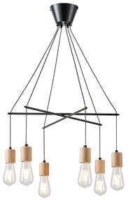 Φωτιστικό Οροφής Πολύφωτο Eurolamp Edison 144-30121