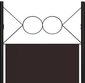 vidaXL Διαχωριστικό Δωματίου με 4 Πάνελ Καφέ 160 x 180 εκ.