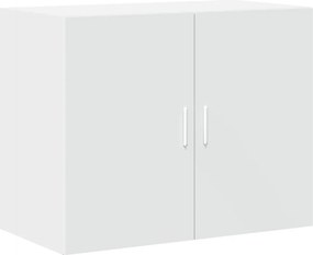 vidaXL Ντουλάπι Λευκό 80x42,5x249 εκ. από Επεξεργασμένο Ξύλο