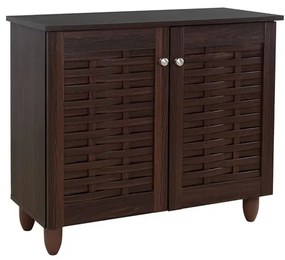 ΠΑΠΟΥΤΣΟΘΗΚΗ-ΝΤΟΥΛΑΠΙ ΞΥΛΙΝΗ CASSIOPE HM2208.01 WENGE 77Χ34Χ67.5Υεκ.