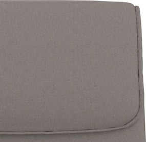 vidaXL Πάγκος Taupe 100 x 64 x 80 εκ. Υφασμάτινος