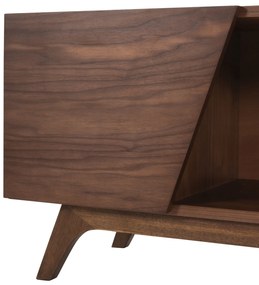 ΕΠΙΠΛΟ ΤΗΛΕΟΡΑΣΗΣ HUDSON HM9748 MDF ΚΑΠΛΑΜΑΣ ΚΑΡΥΔΙΑΣ ΚΑΡΥΔΙ&amp;ΣΚΟΥΡΟ ΓΚΡΙ 180x40x50Υ