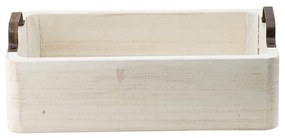 Artekko Paulownia Wood Δίσκος Ξύλο/Μέταλλο σε Φυσική Απόχρωση (50x35x14)cm Σετ/5