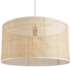 Φωτιστικό Οροφής Yotto 01822 Φ55x30cm 1xE27 IP20 Beige GloboStar