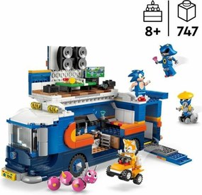 Παιχνίδι Kατασκευή Lego 77006 Team Sonic Command Truck 747 Τεμάχια