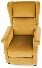 AGUSTIN recliner, color: mustard DIOMMI V-CH-AGUSTIN_2-FOT-MUSZTARDOWY