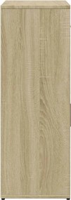 vidaXL Βοηθητικό Ντουλάπι Sonoma Δρυς 60x30x84 εκ. Επεξεργασμένο Ξύλο