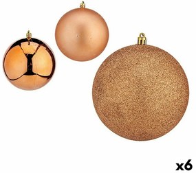 Σετ Χριστουγεννιάτικες Μπάλες Krist+ Χαλκός Πλαστική ύλη (x6)
